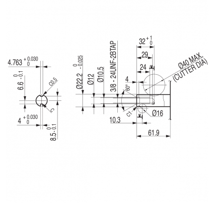 Вал коленчатый Honda GCV190 (13310-Z0Y-600) Вал коленчатый Honda GCV190 (13310-Z0Y-600)