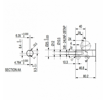 Коленчатый вал Honda GCV190 / HRX537 (13311-Z8D-900)